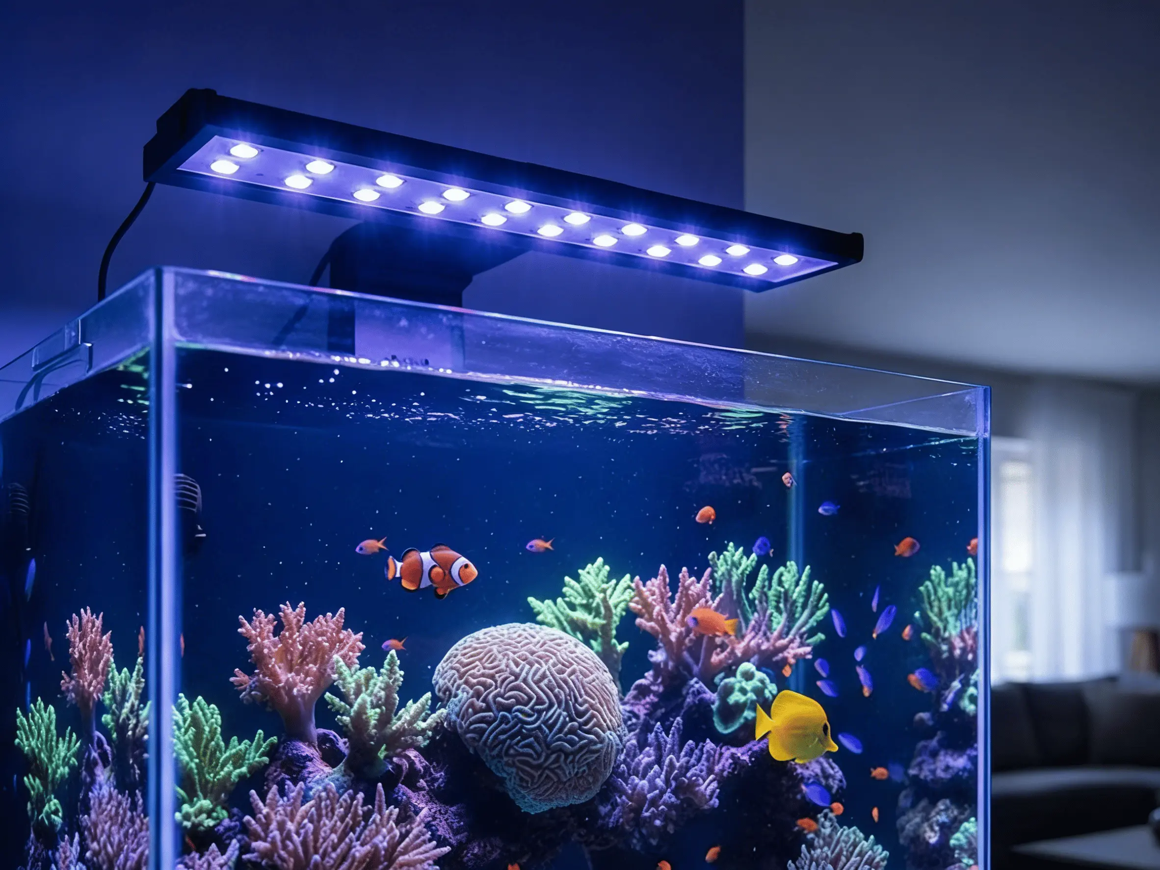 水族照明新定义：定制化 LED 封装，实现光谱精确控制
