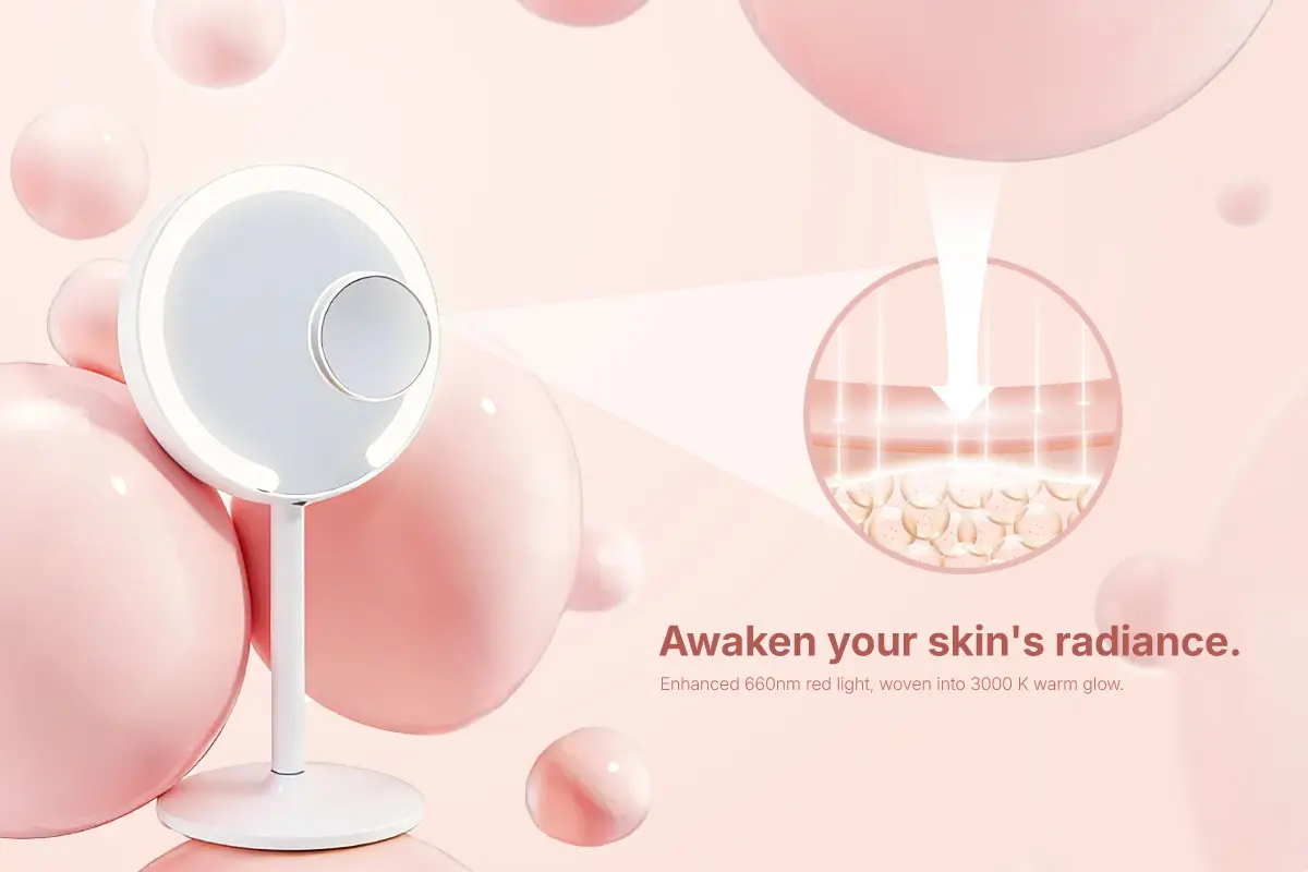 光能进化：美妆镜中 660nm 红光的科学机制与专利布局