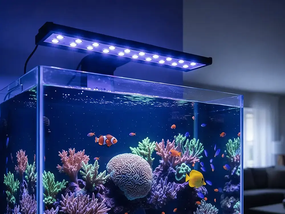 水族照明新定义：定制化 LED 封装，实现光谱精确控制